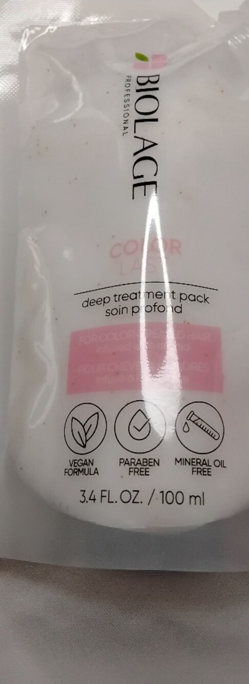 New Biolage Color Last Deep Treatment Mask 3.4 OZ (Set Of 2) - Picture 3 of 5